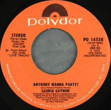 Load image into Gallery viewer, Gloria Gaynor : Anybody Wanna Party? (7", Single, 30 )