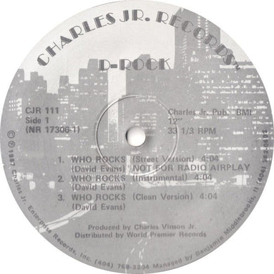 D-Rock (2) : Who Rocks / Cut It Up (12