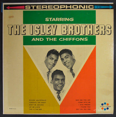 The Isley Brothers, The Chiffons, Charlie Francis (4) : Starring The Isley Brothers And The Chiffons (LP, Album, Comp)