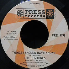 Load image into Gallery viewer, The Fortunes : Here It Comes Again / Things I Should Have Known (7", Single, Mono)
