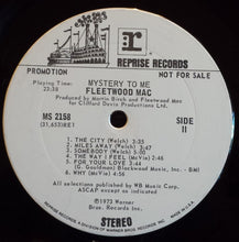 Load image into Gallery viewer, Fleetwood Mac : Mystery To Me (LP, Album, Promo, Gat)