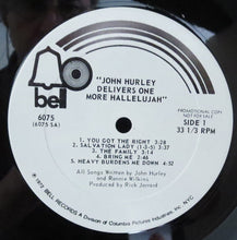 Load image into Gallery viewer, John Hurley : Delivers One More Hallelujah (LP, Album, Promo)