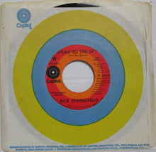 Load image into Gallery viewer, Rick Springfield : Speak To The Sky (7", Promo)