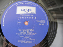 Load image into Gallery viewer, Geoffrey Chaucer Read In Middle English By Frank Duncan : The Pardoner's Tale (LP, RE)