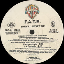 Load image into Gallery viewer, F.A.T.E. : They&#39;ll Never Be (12&quot;, Promo)