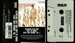 Elvis Presley : 50,000,000 Elvis Fans Can't Be Wrong (Elvis' Gold Records, Vol. 2) (Cass, Comp)
