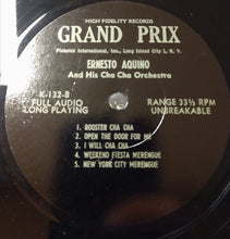Load image into Gallery viewer, Ernesto Aquino And His Cha Cha Cha Orchestra : Sans-Souci (LP, Album, Mono)