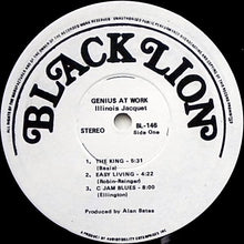 Load image into Gallery viewer, Illinois Jacquet : Genius At Work! (LP, Album)