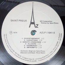 Load image into Gallery viewer, Saint-Preux : Bande Originale Du Concerto Pour Une Voix (LP)