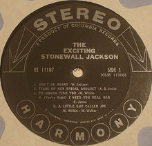 Load image into Gallery viewer, Stonewall Jackson : The Exciting Stonewall Jackson (LP)