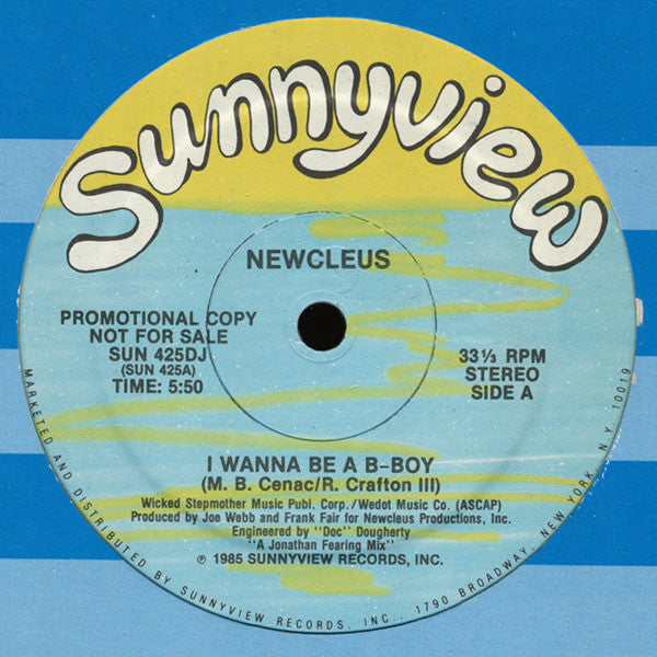 Newcleus : I Wanna Be A B-Boy (12