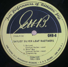 Load image into Gallery viewer, Sayles' Silver Leaf Ragtimers : Sayles' Silver Leaf Ragtimers (LP, Album)