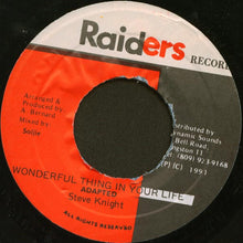 Load image into Gallery viewer, Steve Knight (8) : Wonderful Thing In Your Life (7")