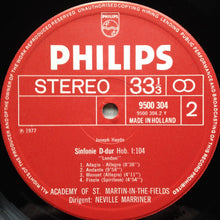 Load image into Gallery viewer, Joseph Haydn - The Academy Of St. Martin-in-the-Fields, Sir Neville Marriner : Haydn Symphonies (No. 92 "Oxford" / No. 104 "London") (LP)