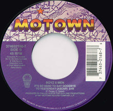 Load image into Gallery viewer, Boyz II Men : Sympin / It&#39;s So Hard To Say Goodbye To Yesterday (7&quot;, Single)