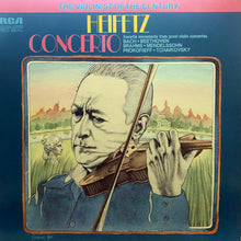 Load image into Gallery viewer, Jascha Heifetz / Johann Sebastian Bach, Ludwig van Beethoven, Felix Mendelssohn-Bartholdy, Sergei Prokofiev, Pyotr Ilyich Tchaikovsky, Johannes Brahms : Heifetz Concerto (LP, Comp)