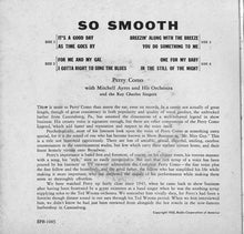 Load image into Gallery viewer, Perry Como : So Smooth (2x7", Album, EP)