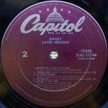 Load image into Gallery viewer, The Sweet : Level Headed (LP, Album, Club, CRC)