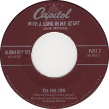 Load image into Gallery viewer, Jane Froman : With A Song In My Heart (4x7", Album, EP)