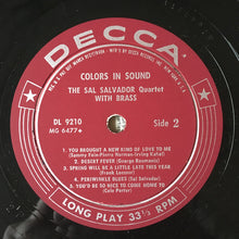 Load image into Gallery viewer, Sal Salvador Quartet : Colors In Sound (LP, Mono)