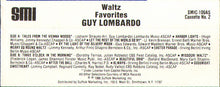 Load image into Gallery viewer, Guy Lombardo : Waltz Favorites Cassette No. 2 (Cass, Comp)