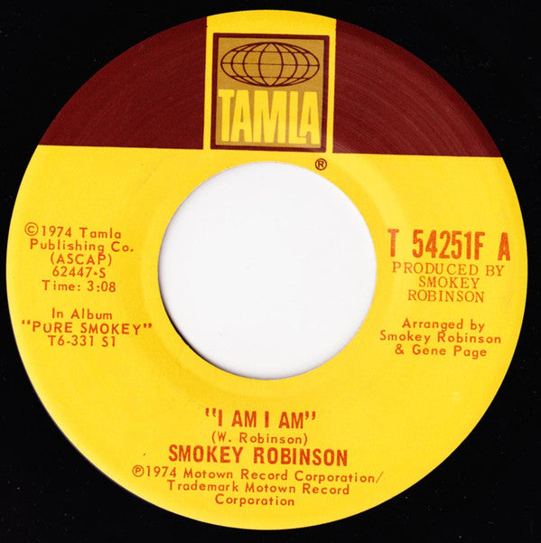 Smokey Robinson : I Am I Am (7