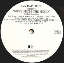 Load image into Gallery viewer, Various : IGA Rap Dept. Presents Gifts From The Hood (2xLP, Comp, Promo)