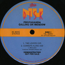 Load image into Gallery viewer, Propaganda (12) : Calling On Moscow (10", Promo)