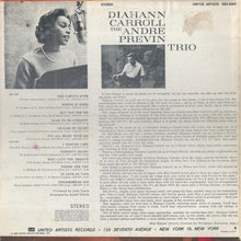 Load image into Gallery viewer, Diahann Carroll, The André Previn Trio : Diahann Carroll, The André Previn Trio (LP)