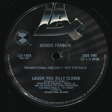 Sergio Franchi : Laugh You Silly Clown / More (Theme From Mondo Cane) (12