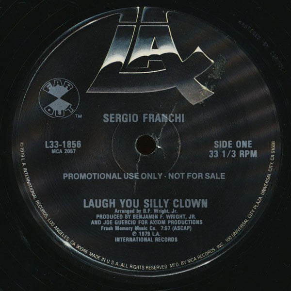 Sergio Franchi : Laugh You Silly Clown / More (Theme From Mondo Cane) (12