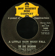 Load image into Gallery viewer, The Epic Splendor : A Little Rain Must Fall (7", Single, Los)
