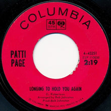 Load image into Gallery viewer, Patti Page : Hush, Hush, Sweet Charlotte (7")