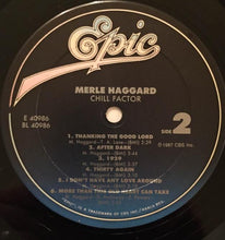 Load image into Gallery viewer, Merle Haggard : Chill Factor (LP, Album)
