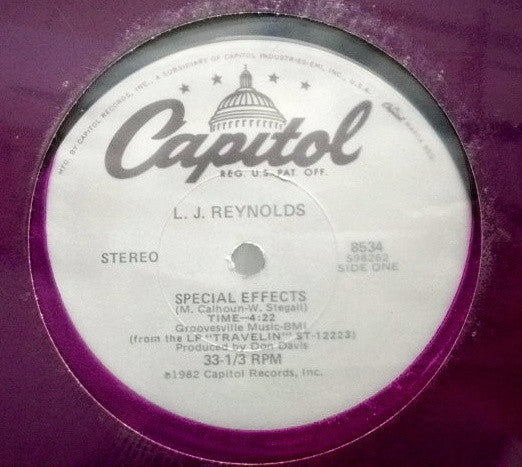 L.J. Reynolds* : Special Effects (12