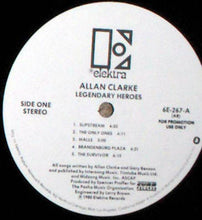 Load image into Gallery viewer, Allan Clarke : Legendary Heroes (LP, Album, Promo)