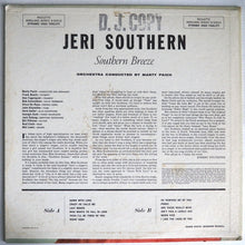 Load image into Gallery viewer, Jeri Southern : Southern Breeze (LP, Album, Mono)
