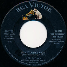 Load image into Gallery viewer, Neil Sedaka With Stan Applebaum And His Orchestra : Stairway To Heaven / Forty Winks Away (7", Single, Roc)