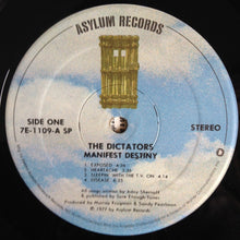 Load image into Gallery viewer, The Dictators : Manifest Destiny (LP, Album)
