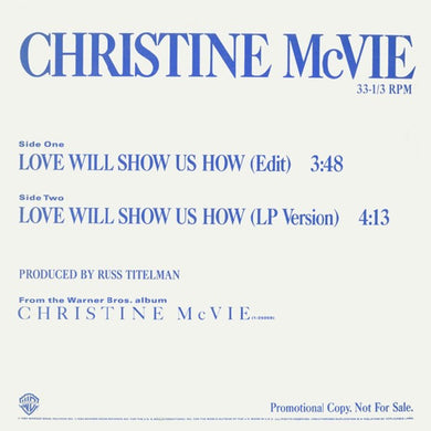 Christine McVie : Love Will Show Us How (12