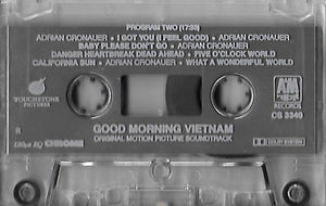 Various : Good Morning, Vietnam Original Motion Picture Soundtrack (Cass, Album)