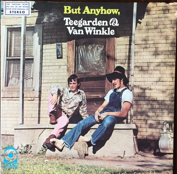 Teegarden & Van Winkle : But Anyhow, Teegarden & Van Winkle (LP, Album, Mono, Promo)