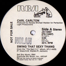 Load image into Gallery viewer, Carl Carlton : Swing That Sexy Thang (12&quot;, Promo, Ind)