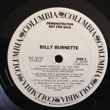 Load image into Gallery viewer, Billy Burnette : Billy Burnette (LP, Album, Promo)