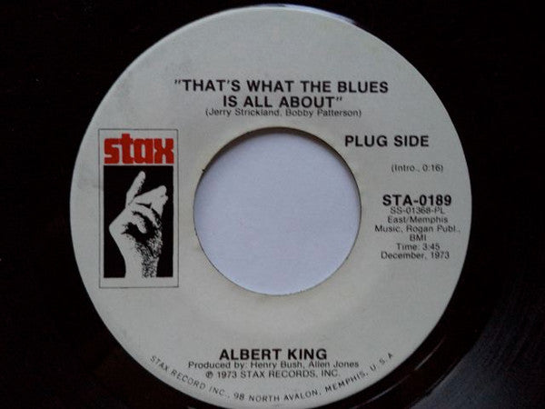 Albert King : That's What The Blues Is All About / I Wanna Get Funky (7