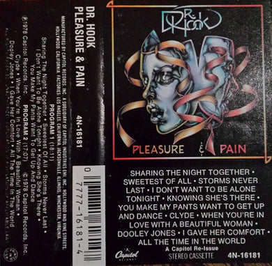 Dr. Hook : Pleasure & Pain (Cass, Album, RE)