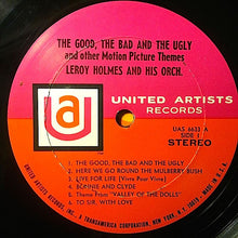 Load image into Gallery viewer, LeRoy Holmes Orchestra : The Good, The Bad And The Ugly And Other Motion Picture Themes (LP, Album, Mon)