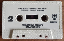 Load image into Gallery viewer, Thelonious Monk : Greatest Hits (Cass, Comp)
