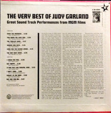 Load image into Gallery viewer, Judy Garland : The Very Best Of Judy Garland (LP, Comp)