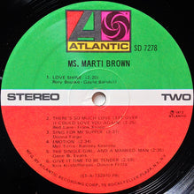 Load image into Gallery viewer, Marti Brown : Ms. Marti Brown (LP, Album, Pre)